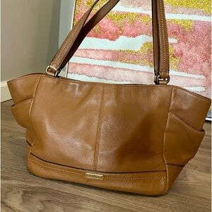 Coach Brown Leather Shoulder Bag
